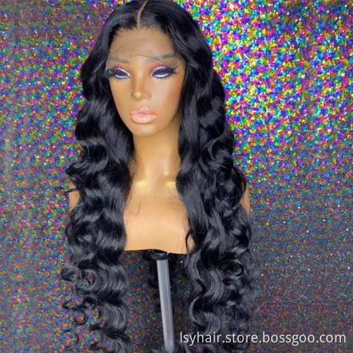 Reliable Hair Suppliers Hd Lace Body Wave Wigs Human Hair Indian Remy Lace Front Virgin Luxury Pre Plucked Transparent Lace Wig